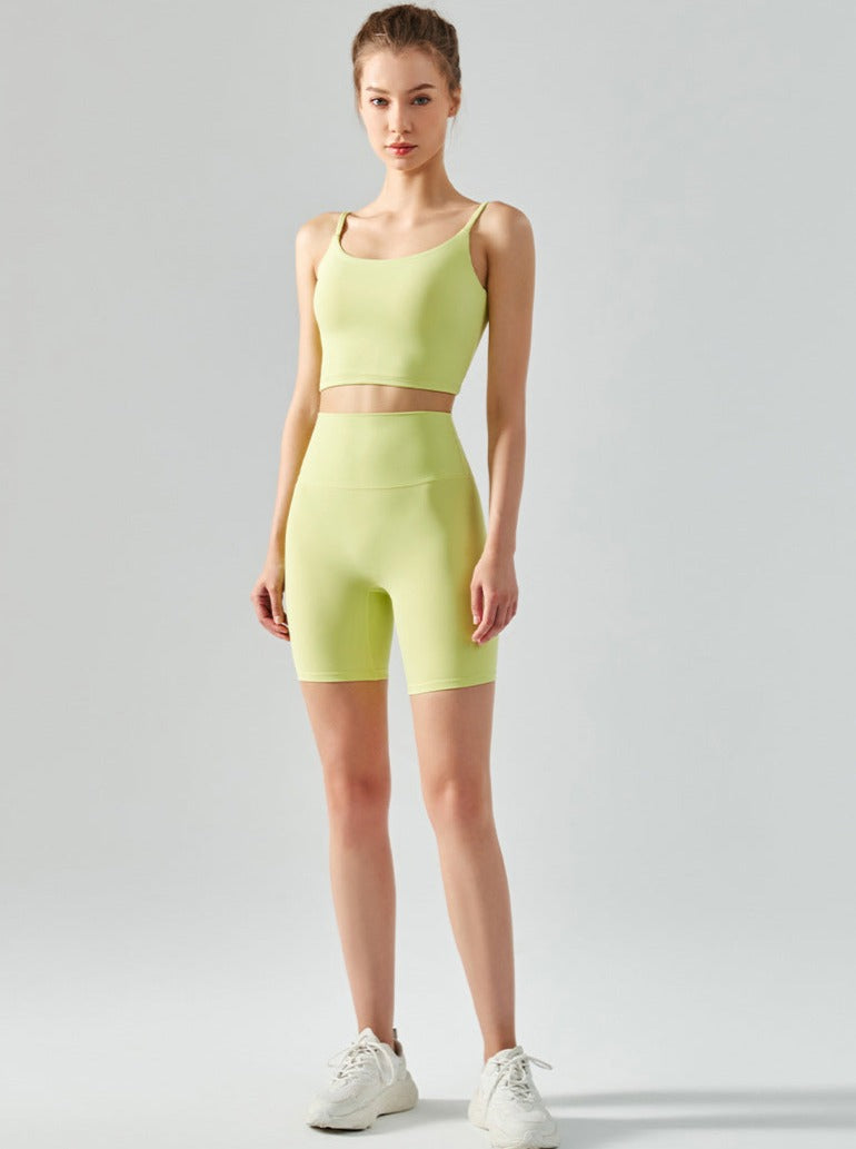 Claudia | Naadloze Hoge Taille Biker Shorts