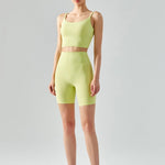 Claudia | Naadloze Hoge Taille Biker Shorts