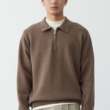 Sweatshirt™ met Polokraag | Comfortabel & Stijlvol | Relaxte Pasvorm