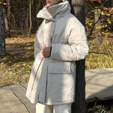 Heleen™ Elegante Gewatteerde Jas met Tailleband