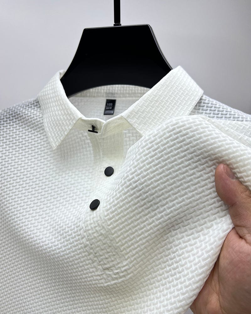Morten | Heren Poloshirt van Mesh