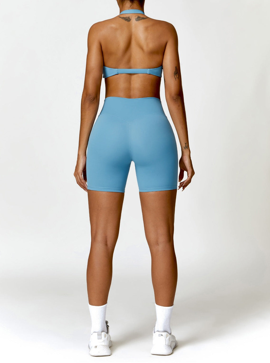 Iliane | Effen Naadloze Fitnessshorts