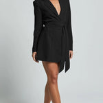 Dunja | Blazer-jurk met riem voor dames