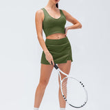 Mira | Sportieve tennis- & trainingsrok met shorts