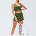 Mira | Sportieve tennis- & trainingsrok met shorts