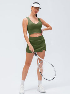 Mira | Sportieve tennis- & trainingsrok met shorts