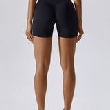 Aria | Naadloze Hoge Taille Sport Shorts