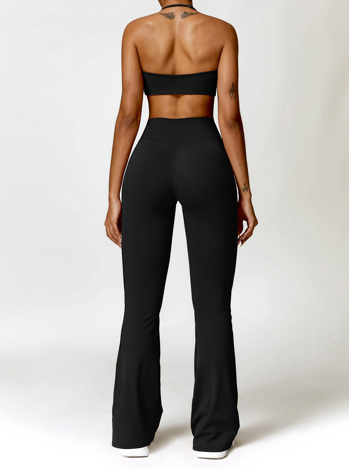 Elena | Hoge Taille Bootcut Leggings met Zakken