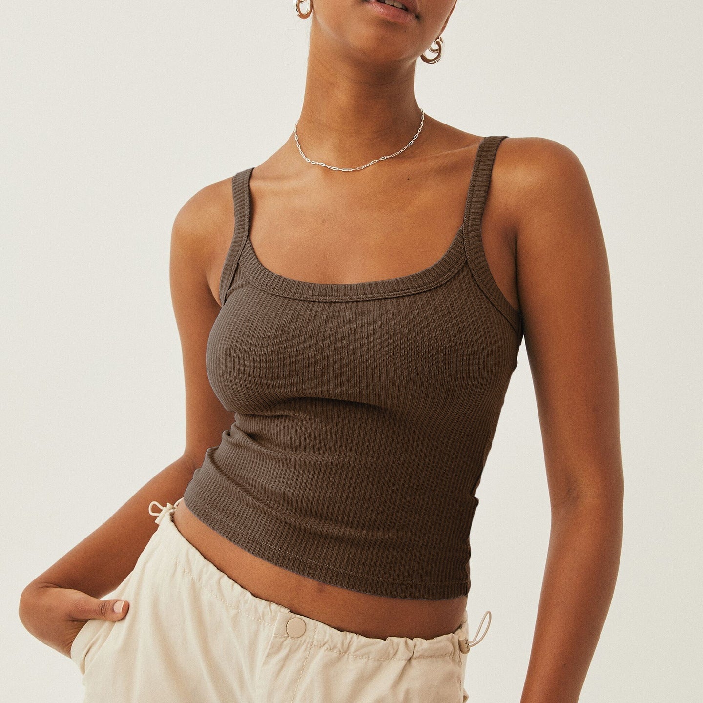 Philine | Mouwloze Crop-Camisole voor Vrouwen