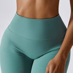 Lina | Naadloze Hoge Taille Sport Shorts