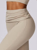 Elvira | Hoge Taille Leggings met Gerimpelde Tailleband