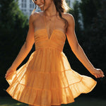 Nele | Zomer Babydoll-jurk – Lichte elegantie voor zonnige dagen