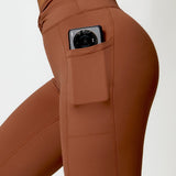 Serafina | Hoge Taille Flared Leggings met Figuurvormend Snit