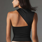 Odilia | Chic Eén-Schouder Uitsnede Tanktop
