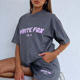 Offstage Oversized Tee Vulkano – Stoer, Comfortabel en Moeiteloos Stijlvol
