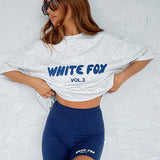 Offstage Oversized T-shirt Mineral Grijs – Relaxed, Comfortabel en Tijdloos Stijlvol