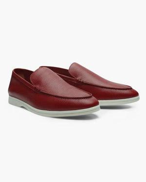 Logan | Vintage Old Money Heren Cowhide Leder Loafer