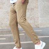 Atlden | Slim Fit Joggingbroek met Tunnelkoord