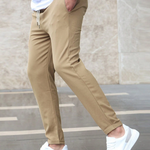 Atlden | Slim Fit Joggingbroek met Tunnelkoord