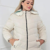 Eliane™ Warme Gewatteerde Winterjas