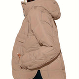 Ninthe™ Dames Gewatteerde Winterjas