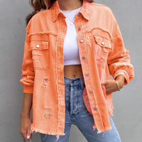 Isaura™ Dames Oversized Spijkerjack