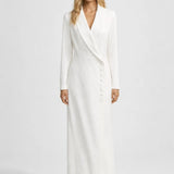 Maxi Jurk Dames - Blazer Stijl met Lange Mouwen | Chique