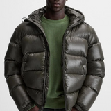 100% Dons Puffer Jacket - Duurzaam en Warm - Waterafstotend en Trendy
