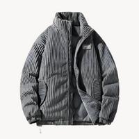 Patrick™ Trendy Geribbelde Winterjas