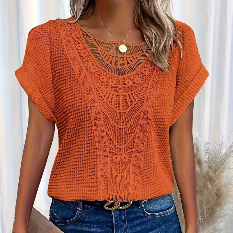 Gehaakte™ Top | Katoenmix | Boho en Luchtig