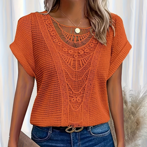 Gehaakte™ Top | Katoenmix | Boho en Luchtig