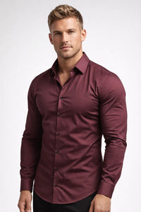 Getailleerd Slim Fit Overhemd voor Krachtige Uitstraling
