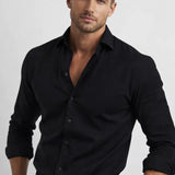 Heren Overhemd Slim Fit Casual Elegant Stijl