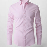 Elegant Overhemd Slim Fit Ademend Comfort