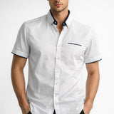 Kortemouw Overhemd met Slim Fit voor Zomerse Stijl