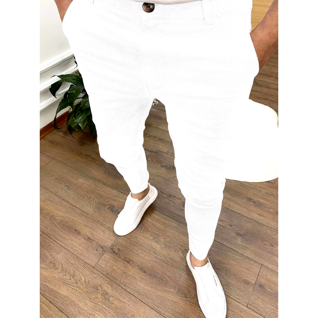 Siem™ Slim Fit Heren Chino Joggers