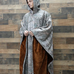 Luxe™ Fleece Poncho met Capuchon