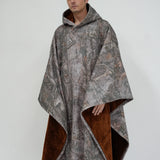 Patricia™ Luxe Fleece Poncho met Capuchon