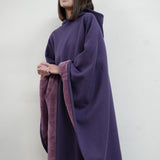 Patricia™ Luxe Fleece Poncho met Capuchon