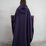 Patricia™ Luxe Fleece Poncho met Capuchon