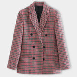 Chloe™ Dames Geruite Blazer