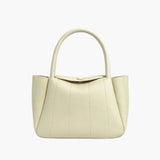 Beatrix | Stijlvolle groene leren tas met minimalistisch design