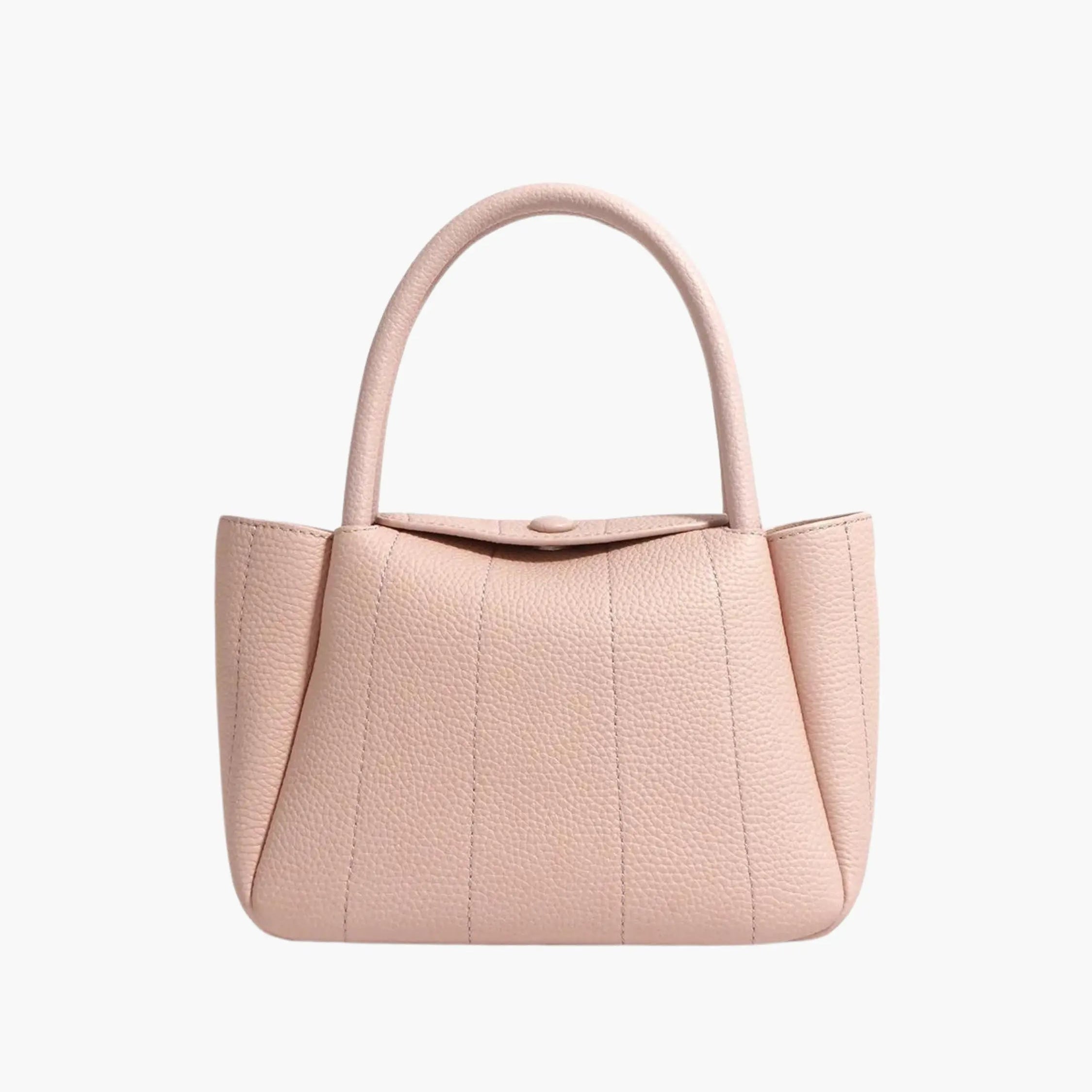 Beatrix | Stijlvolle groene leren tas met minimalistisch design