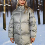 Bibi™ Warme Gewatteerde Dames Winterjas