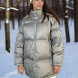 Bibi™ Warme Gewatteerde Dames Winterjas