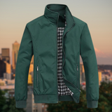 Menno™ Heren Harrington Jas – Tijdloze Elegantie