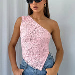 Luise | Kanttop met rugdetails