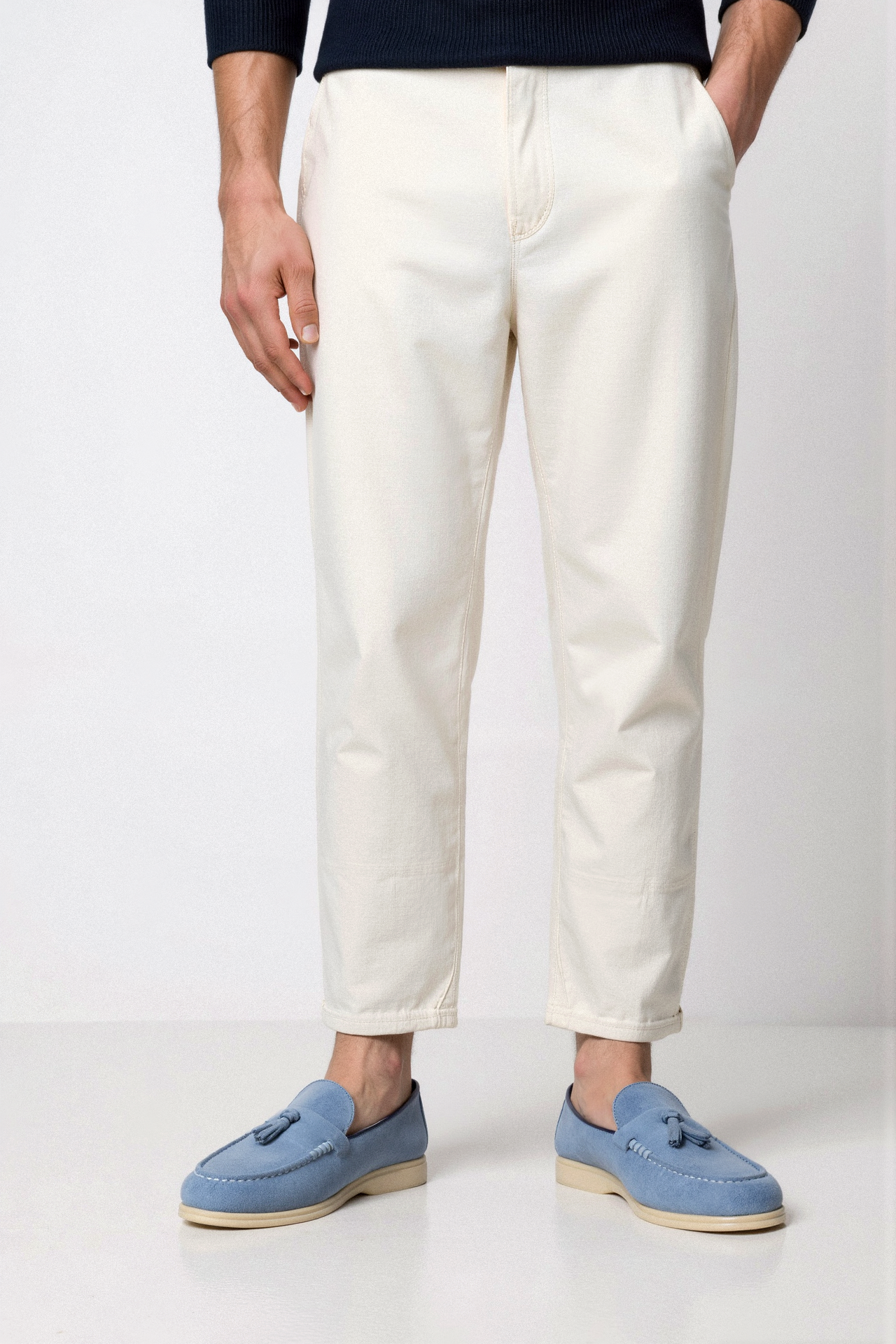 Beige Loafer met Kwasten – Elegant en Comfortabel