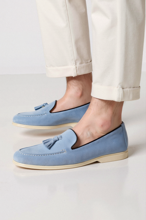 Beige Loafer met Kwasten – Elegant en Comfortabel