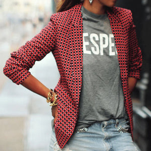 Veronica™ Dames Blazer met Geometrische